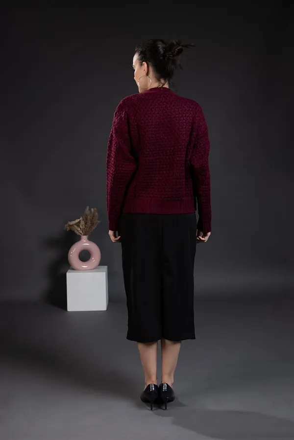Maroon_Women_100%_Wool_Pullover_Sweater_Relaxed_Fit_Turtle_Neck_Sweater_Full_Sleeve_Stylish_Winter_Wear