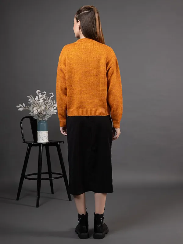 Mustard_Women_Woolen_Casual_Wear_Stylish_Sweater_Cozy_And_Warm_3D_Print_Knit_Pullover_For_Girls_&_Ladies_Soft_And_Comfortable_Winter_Sweater