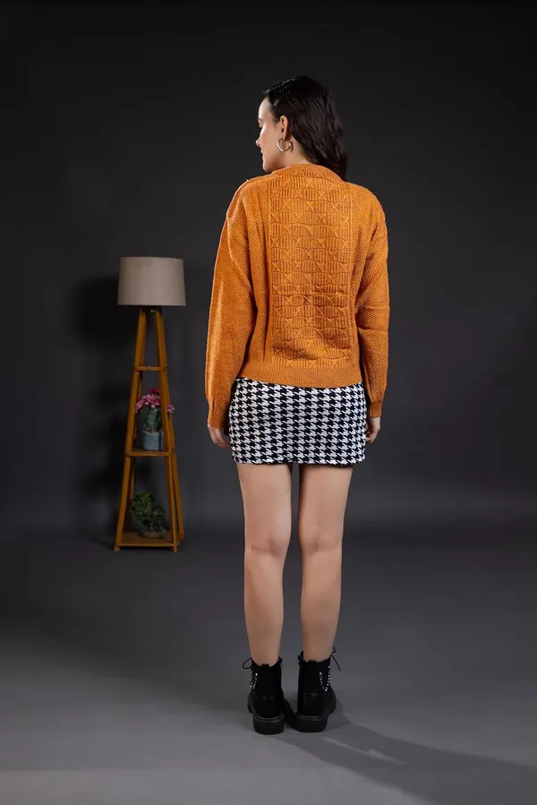 Mustard_Women_Pure_Wool_Pullover_Sweater_Regular_Fit_For_Winter_Wear_Full_Sleeve_Stylish_Cable_Design_Sweater_Crafted_With_Modern_Clothing_For_Winter_Season