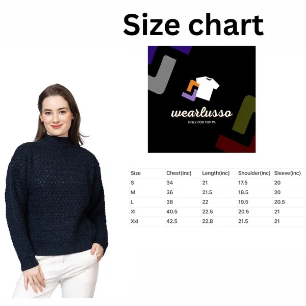 Navy_Blue_Women_Pullover_Sweater_Relaxed_Fit_For_Winter_Wear