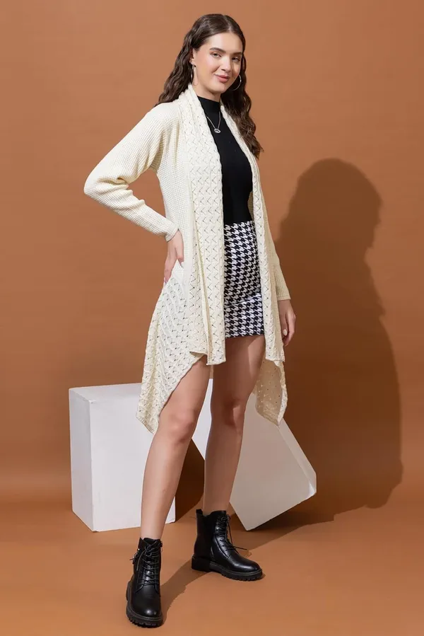 Off_White_Women_&_Girls_Winter_Woolen_V-Neck_Open_Front_Longline_Shrug_Cardigan_Sweater