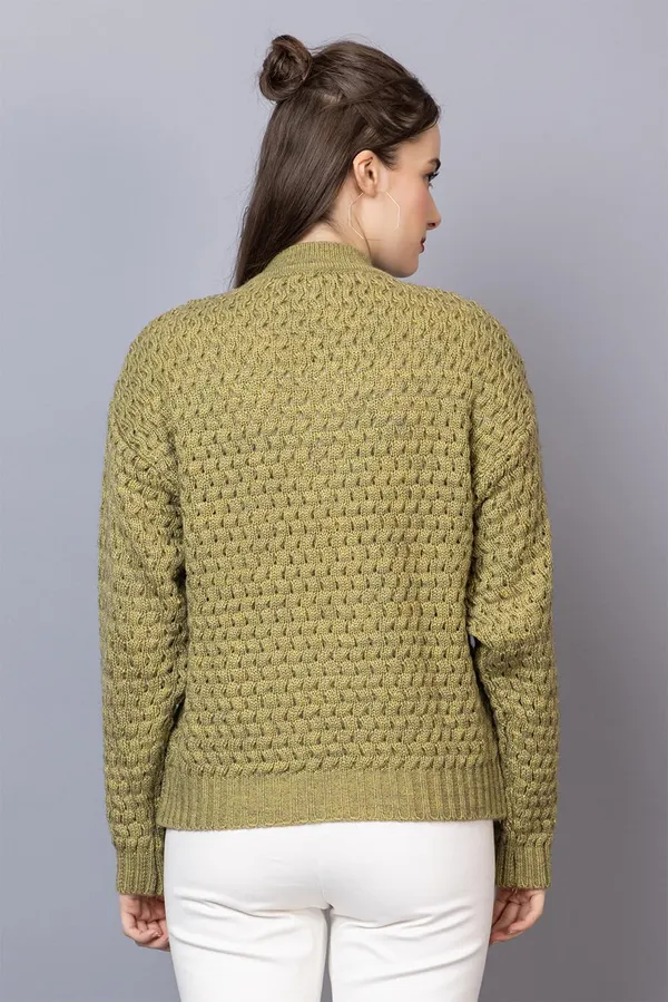 Olive_Women_Pullover_Sweater_Relaxed_Fit_For_Winter_Wear