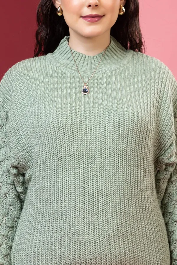 Pista_Women_Pullover_Sweater_Relaxed_Fit_For_Winter_Wear_Full_Sleeve_100%_Wool_Latest_Stylish_Sweater_Crafted_With_Comfort_Fit_For_Winter_Season
