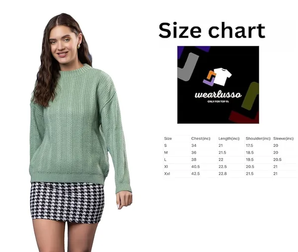 Pista_Women's_Pullover_Sweater_100%_Wool_Round_Neck_Full_Sleeve_Stylish_Sweater_Crafted_With_Comfort_Fit_And_Modern_Clothing_For_Winter_Season