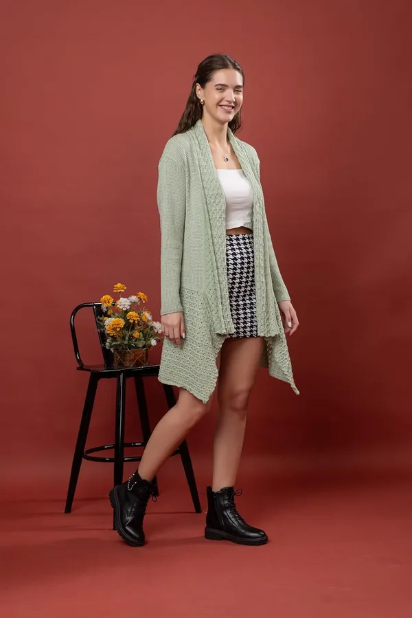 Pista_Women_&_Girls_Winter_Woolen_V-Neck_Open_Front_Longline_Shrug_Cardigan_Sweater