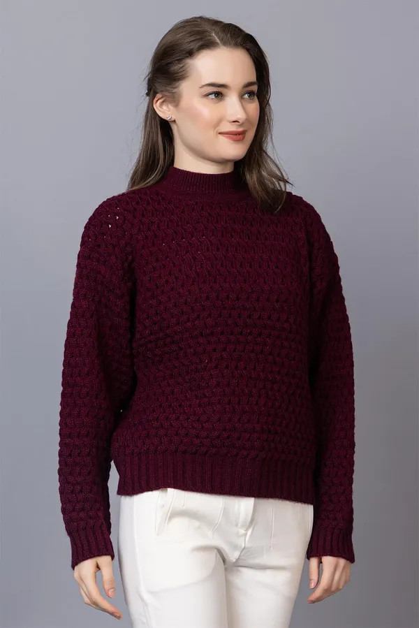 Purple_Women_Pullover_Sweater_Relaxed_Fit_For_Winter_Wear
