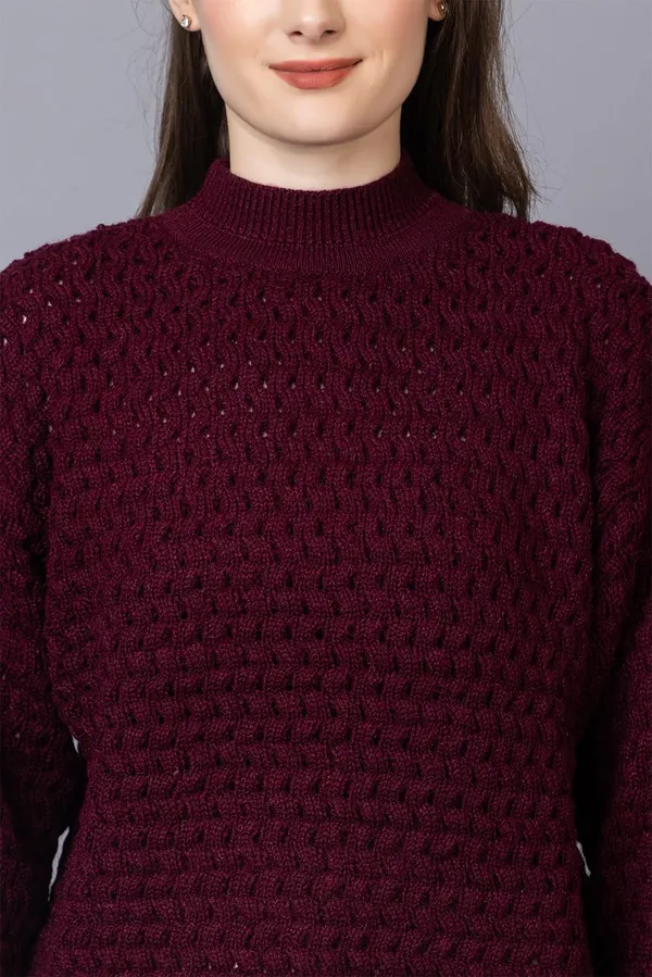 Purple_Women_Pullover_Sweater_Relaxed_Fit_For_Winter_Wear