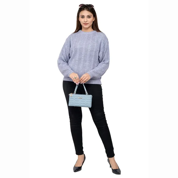 Cyan_Women's_Wool_Casual_Pullover_Sweater