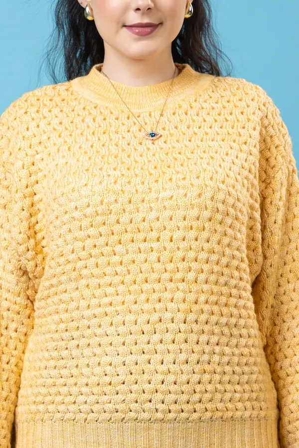 Yellow_Women_100%_Wool_Pullover_Sweater_Relaxed_Fit_Turtle_Neck_Sweater_Full_Sleeve_Stylish_Winter_Wear