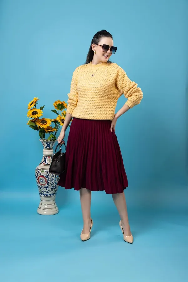 Yellow_Women_100%_Wool_Pullover_Sweater_Relaxed_Fit_Turtle_Neck_Sweater_Full_Sleeve_Stylish_Winter_Wear