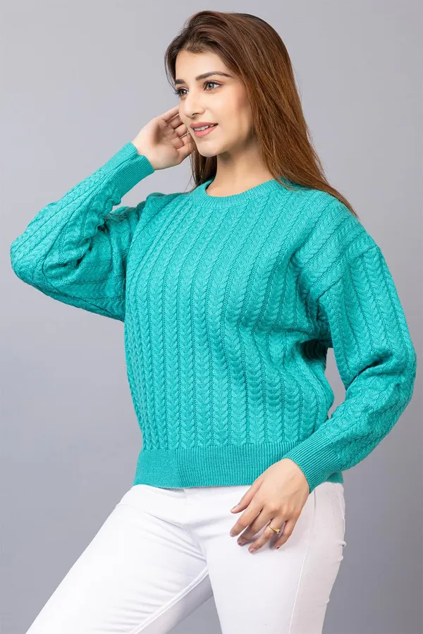 Frozy_Women_Round_Neck_Full_Sleeve_Winter_Wear_Pure_Wool_Sweater