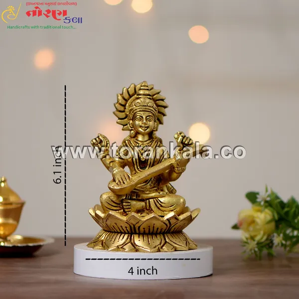 Brass_Goldan_Saraswati_Mata_Idol_For_Decoration