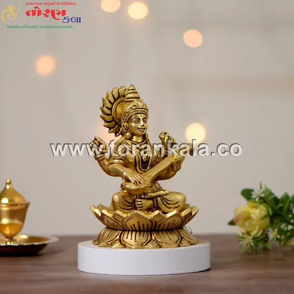 Brass_Goldan_Saraswati_Mata_Idol_For_Decoration