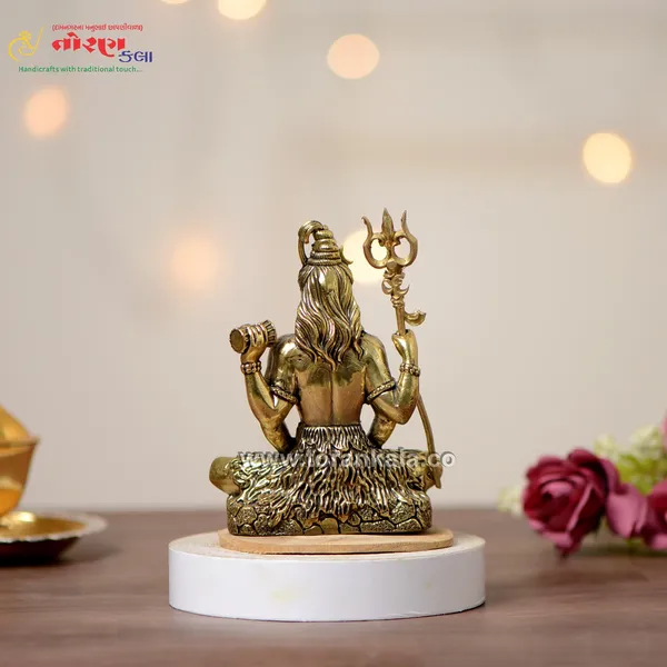 Antique_Goldan_Antique_Sitting_Shivji_For_Decoration