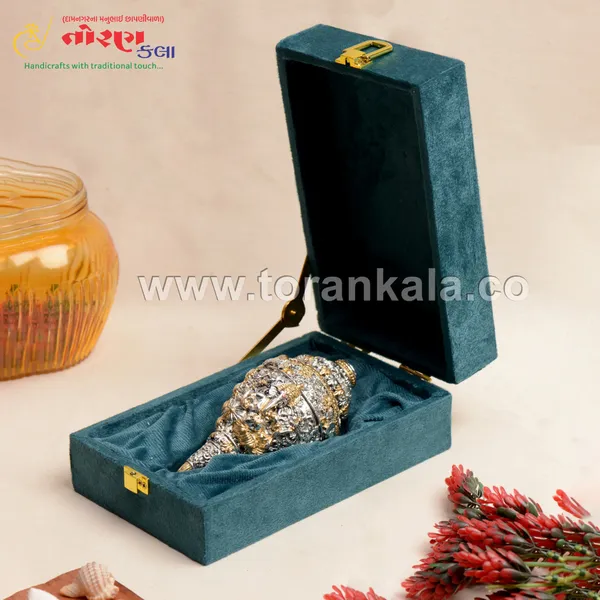 Goldan_&_Silver_Shunkh_For_Decoration