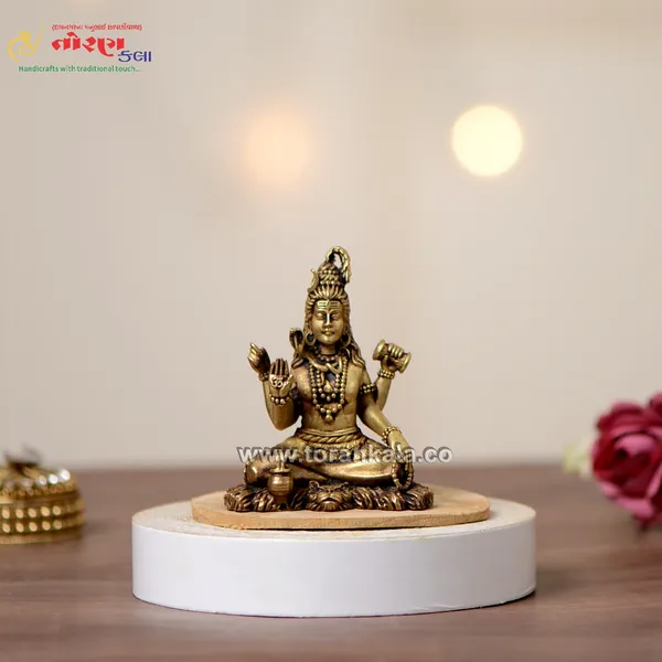 Antique_Gold_Lord_Shiva_For_Decoration