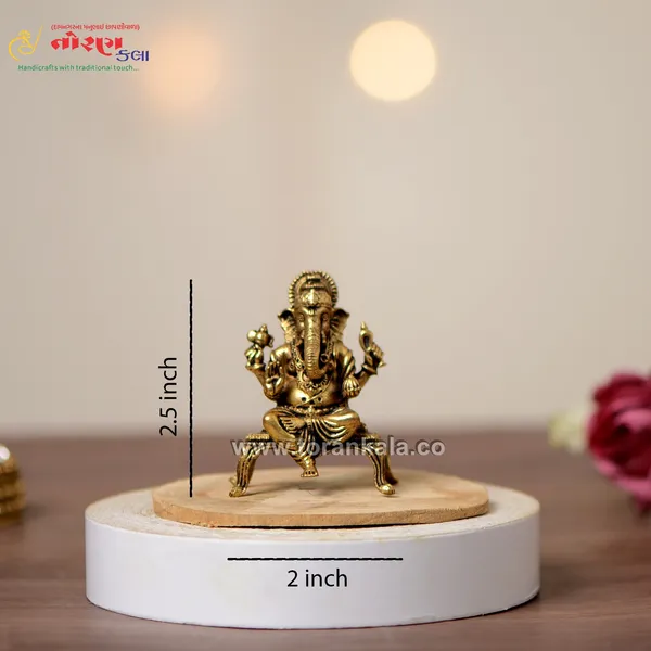 Antique_Gold_Ganpati_Idol_For_Decoration