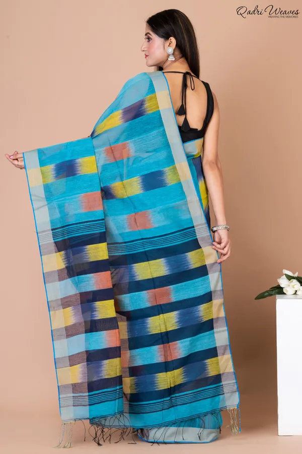Handloom_Asmani_Kota_Khadi_Silk_Saree
