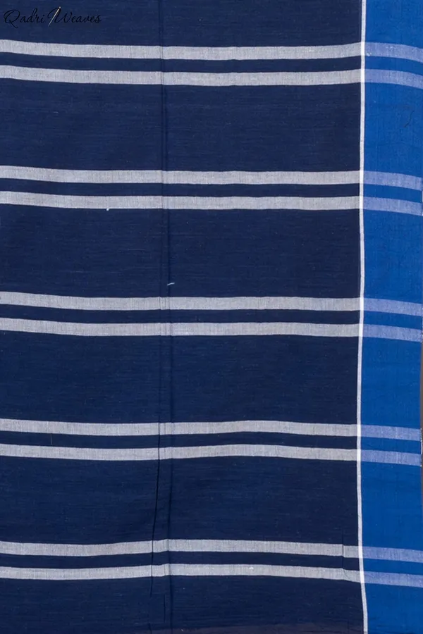 Handloom_Blue_Premium_Mulmul_Khadi_Cotton_Saree