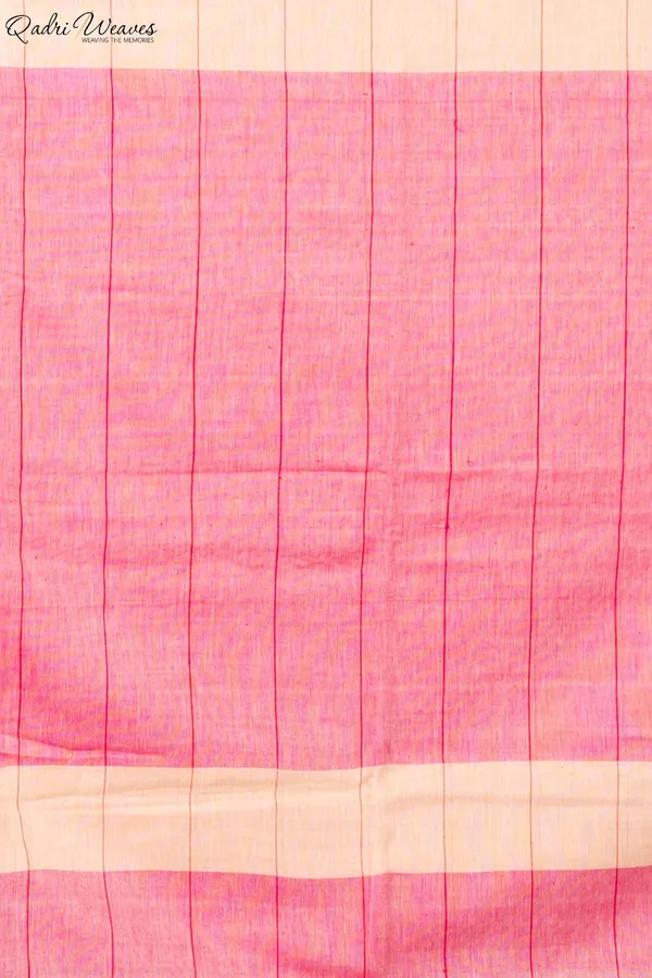 Cream_Mulmul_Khadi_Cotton_Premium_&_Elegant_Saree_For_Women