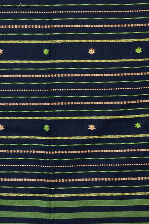 Handloom_Peacoat_Premium_Khadi_Cotton_Saree