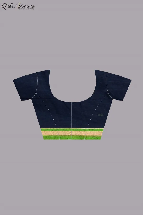 Handloom_Peacoat_Premium_Khadi_Cotton_Saree