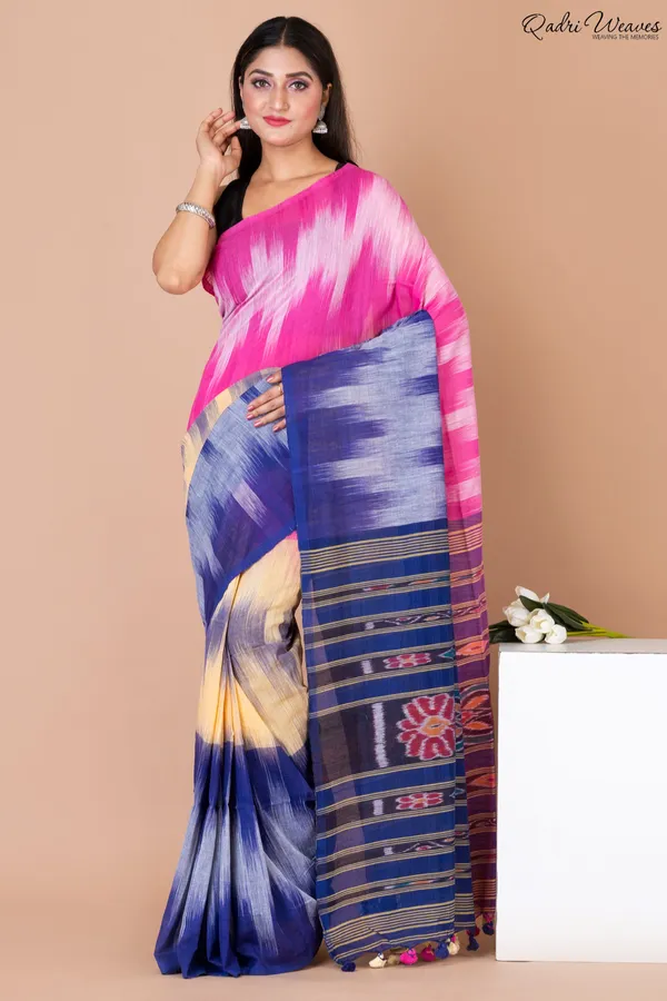 Multicolor_Cotton_Premium_&_Elegant_Saree_For_Women
