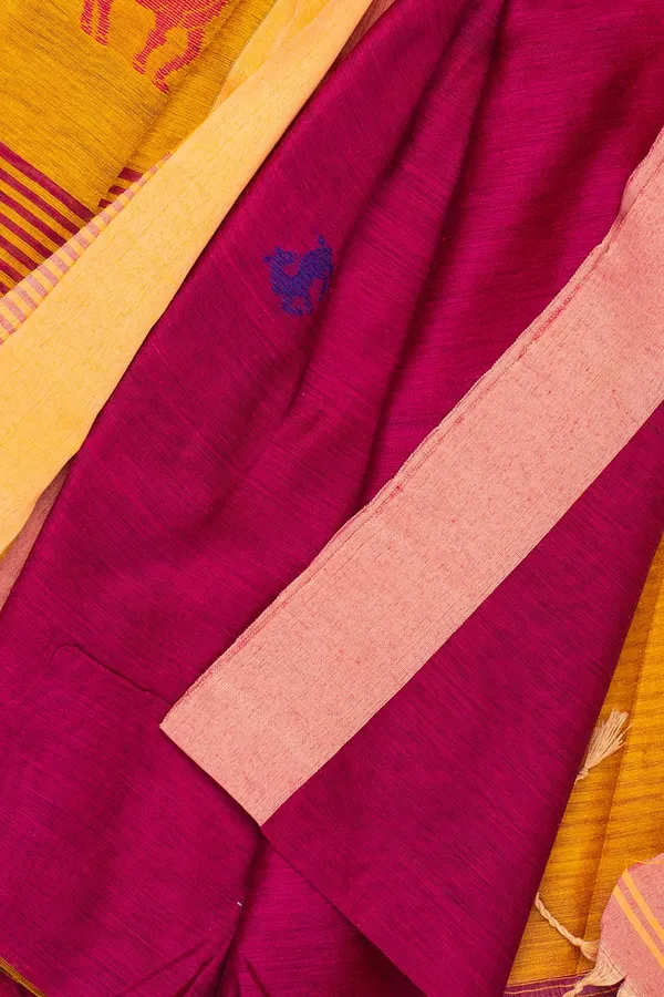 Pink_Acrylic_Cotton_Silk_Premium_&_Elegant_Saree_For_Women