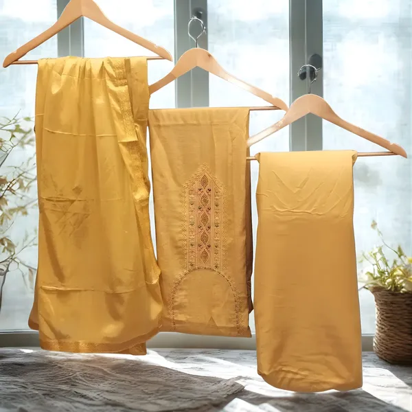 Premium_Mustard_Yellow_Embroidered_Unstitched_Suit_Set_For_Women_-_Premium_3_Piece_Designer_Collection