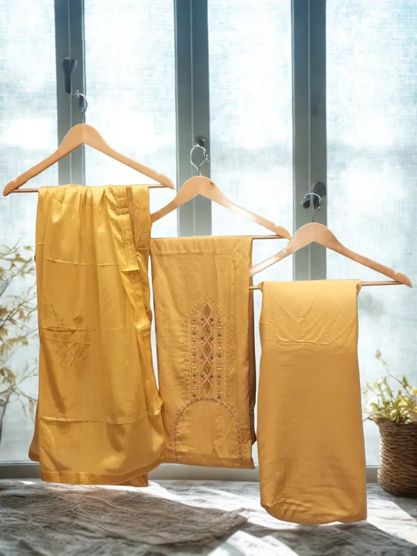 Premium_Mustard_Yellow_Embroidered_Unstitched_Suit_Set_For_Women_-_Premium_3_Piece_Designer_Collection