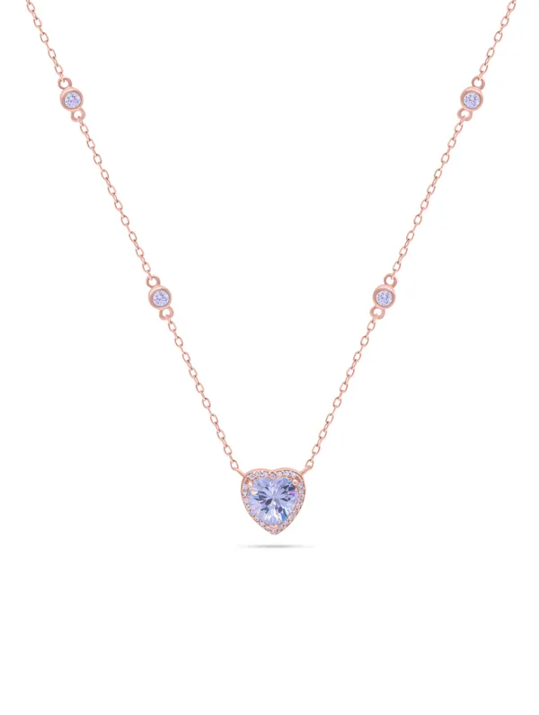 925_Silver_White_Swarovski_Stone_Chain_For_Women