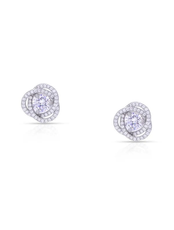 925_Silver_White_Swarovski_Zircon_Earrings_For_Women