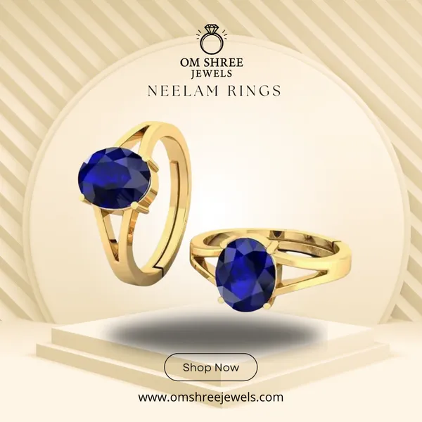 Neelam_Stone__Created_Neelam_Stone_Blue_Sapphire_Ring_Adjustable_Woman_&_Man_Ring