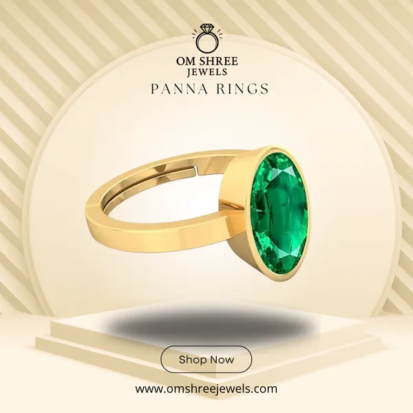 Panna_Stone__Created_Panna_Stone_Emerald_Ring_Adjustable_Woman_Man_Ring