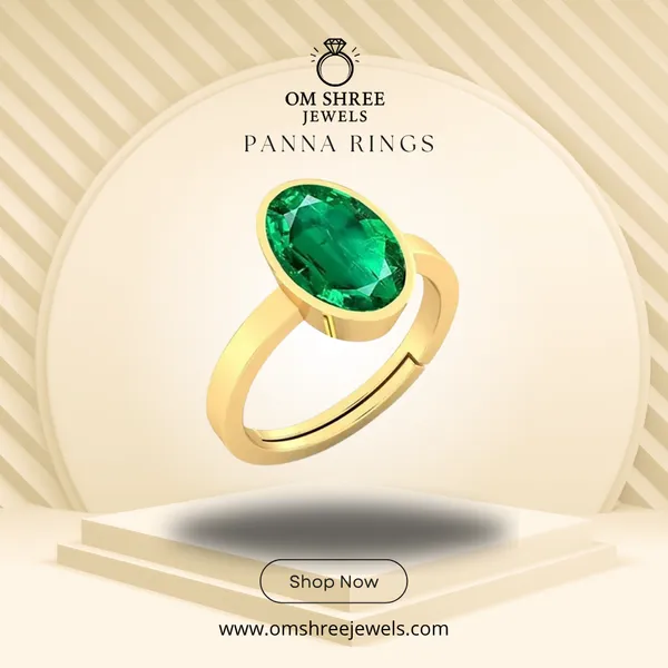 Panna_Stone__Created_Panna_Stone_Emerald_Ring_Adjustable_Woman_Man_Ring