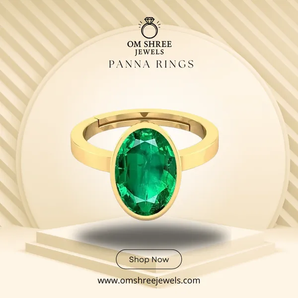 Panna_Stone__Created_Panna_Stone_Emerald_Ring_Adjustable_Woman_Man_Ring