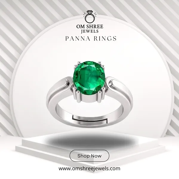 Panna_Stone__Created_Panna_Stone_Emerald_Ring_Adjustable_Woman_Man_Ring