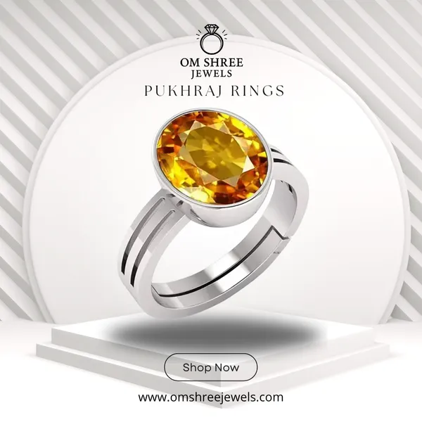 Pukhraj_Stone__Created_Yellow_Sapphire_Gemstone_Adjustable_Women_&_Man_Ring