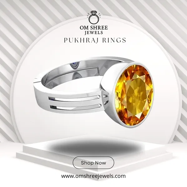 Pukhraj_Stone__Created_Yellow_Sapphire_Gemstone_Adjustable_Women_&_Man_Ring