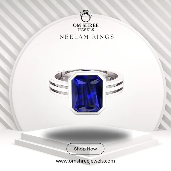 Neelam_Stone__Created_Neelam_Stone_Blue_Sapphire_Ring_Adjustable_Woman_&_Man_Ring