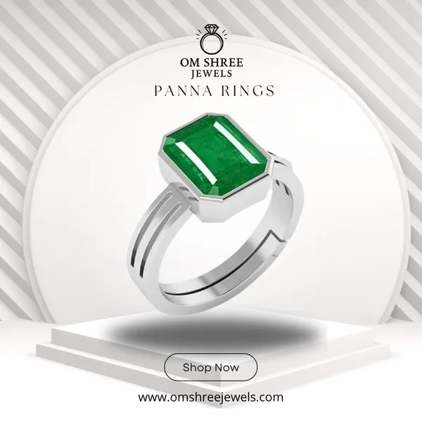Panna_Stone__Created_Panna_Stone_Emerald_Ring_Adjustable_Woman_Man_Ring