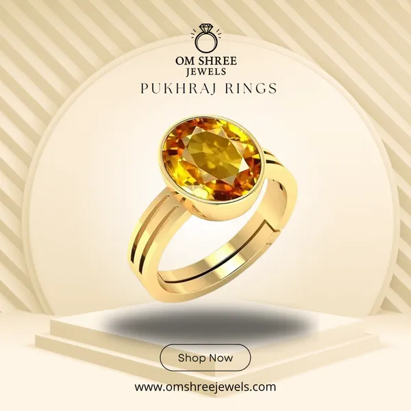 Pukhraj_Stone__Created_Yellow_Sapphire_Gemstone_Adjustable_Women_&_Man_Ring