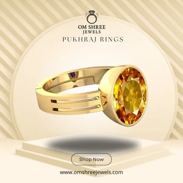 Pukhraj_Stone__Created_Yellow_Sapphire_Gemstone_Adjustable_Women_&_Man_Ring