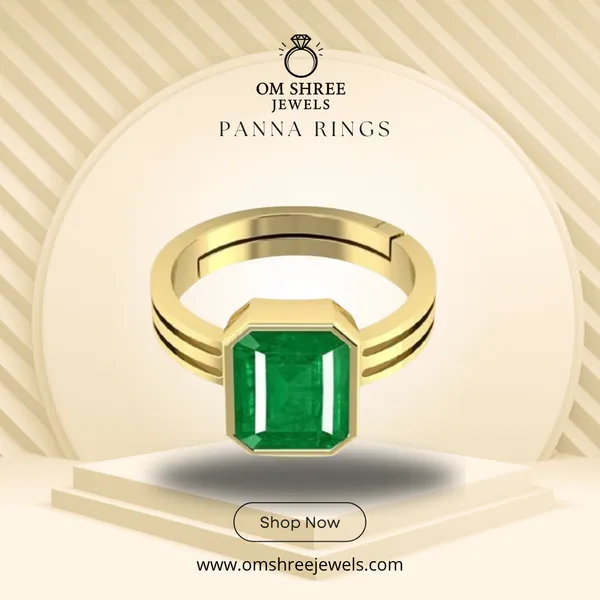 Panna_Stone__Created_Panna_Stone_Emerald_Ring_Adjustable_Woman_Man_Ring