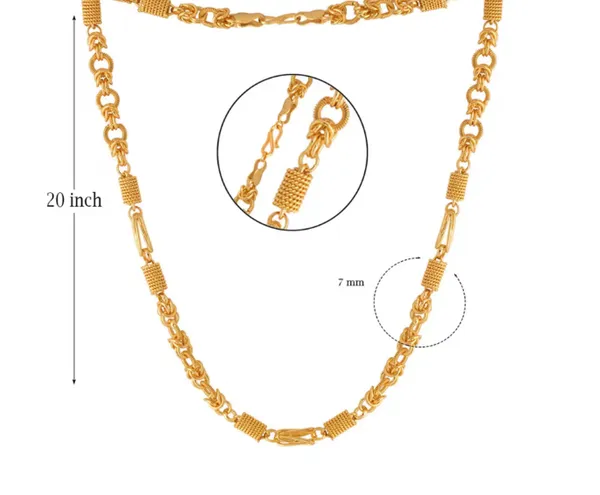 Gold_Viraj_Nice_Stylish_Heavy_Double_Ring_Chain_For_Men_&_Women