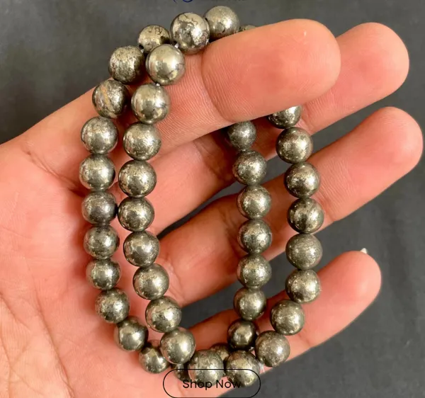 Raw_Pyrite_Original__Bracelet_For_Men_&_Women