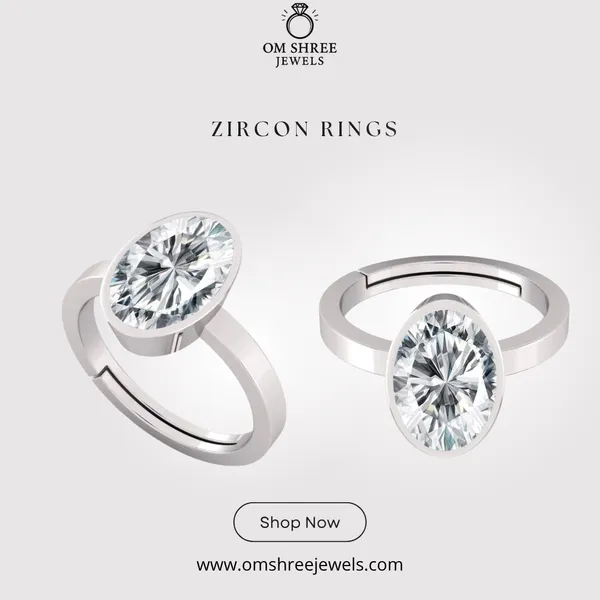 Ring_Zircon_Zirkon/_Zircon_Stone_Created_Adjustable_Ring_Rashi_Ratna_Created_for_Men_&_Women