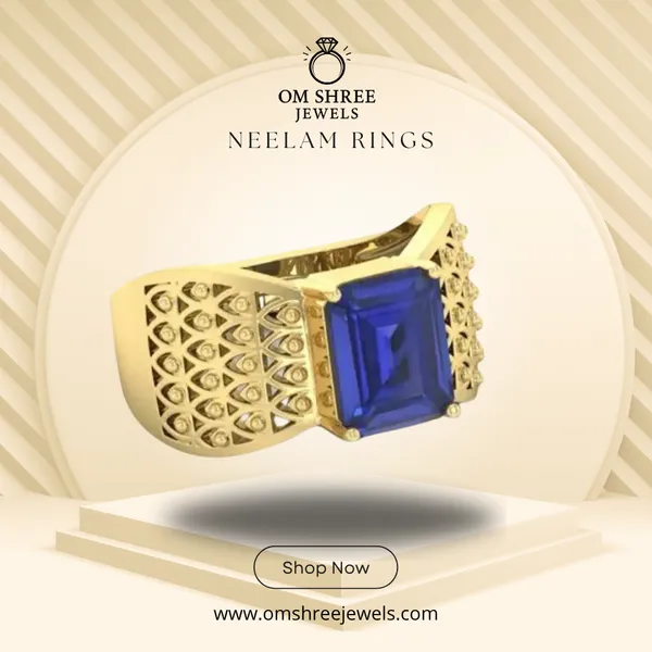Neelam_Stone__Created_Neelam_Stone_Blue_Sapphire_Ring_Adjustable_Woman_&_Man_Ring
