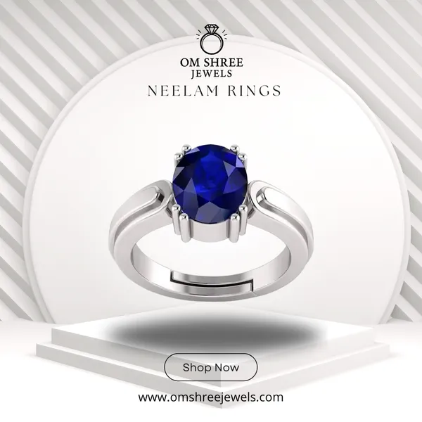 Neelam_Stone__Created_Neelam_Stone_Blue_Sapphire_Ring_Adjustable_Woman_&_Man_Ring
