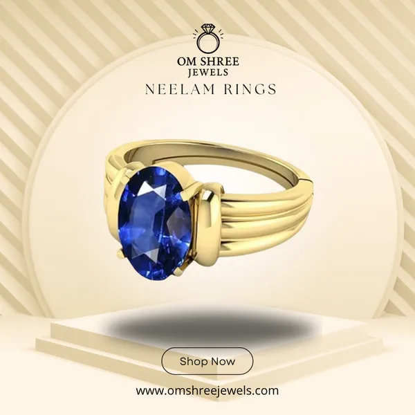 Neelam_Stone__Created_Neelam_Stone_Blue_Sapphire_Ring_Adjustable_Woman_&_Man_Ring